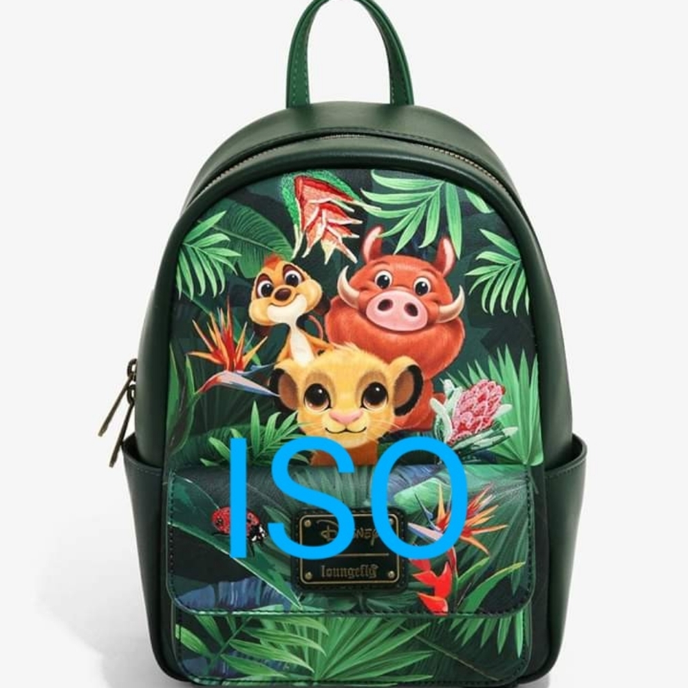 Loungefly Lion King chibi minibackpack